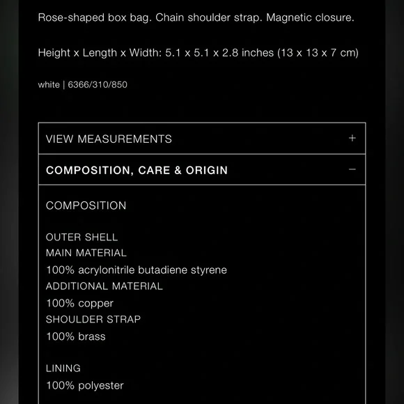 ZARA ROSE BOX BAG - Picture 15 of 15